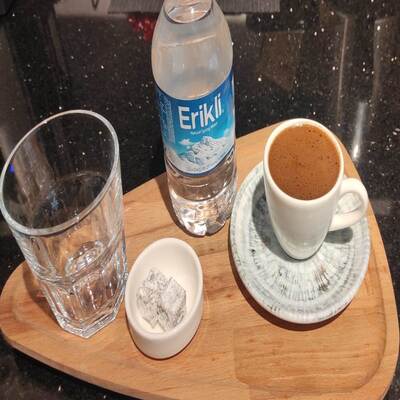 Turkish Coffee with Mastic